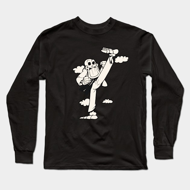 SportySkull - Martial 4 Long Sleeve T-Shirt by TomiAx